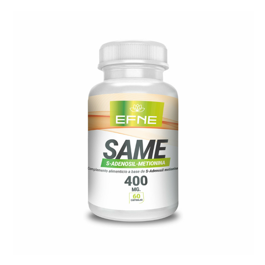 Efne | Same 400mg | S-adenosil Metionina | 60 Cápsulas | Reparación Celular + Estado De Ánimo + Reduce Dolor Crónico_0