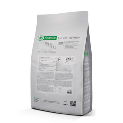 Nature's Protection White Dog Pienso grain free Arenque adulto razas pequeñas 1,5 Kg