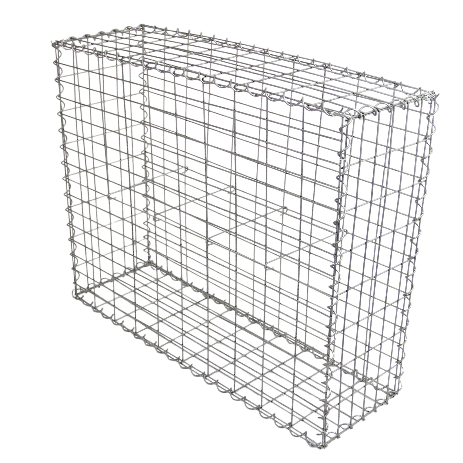 2 Cestas De Acero Galvanizado De Exterior Jaulas Para Decoración 100 X 80 X 30cm_3