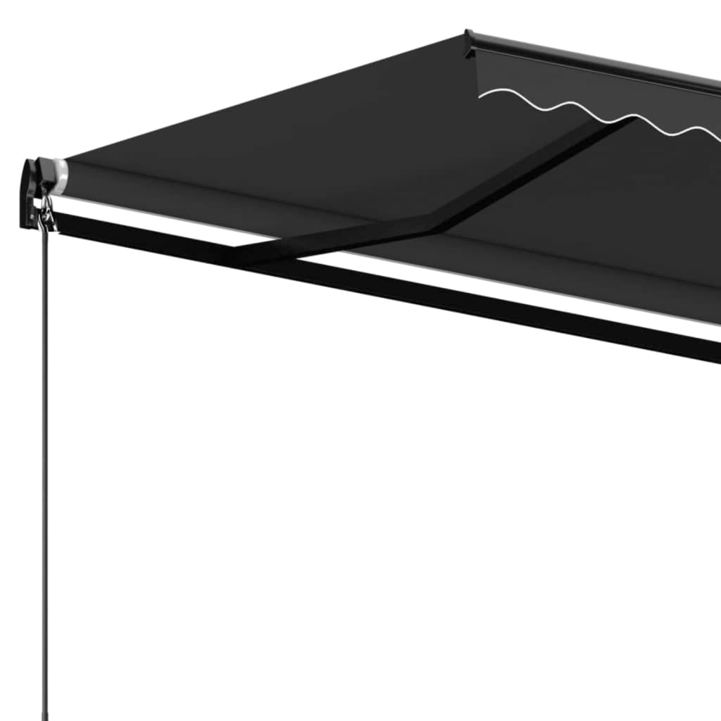 Toldo Retráctil Manual Gris Antracita 500x350 Cm_4