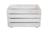 Caja De Fruta Decorativa De Madera Natural De 59 X 36,5 X 34 Cm