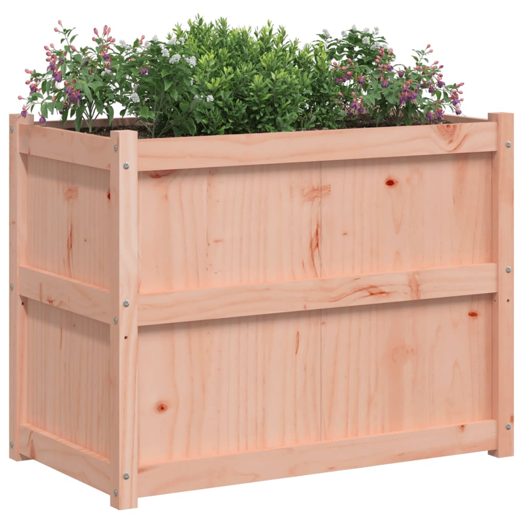 Jardinera Madera Maciza De Abeto Douglas 90x50x70 Cm_3
