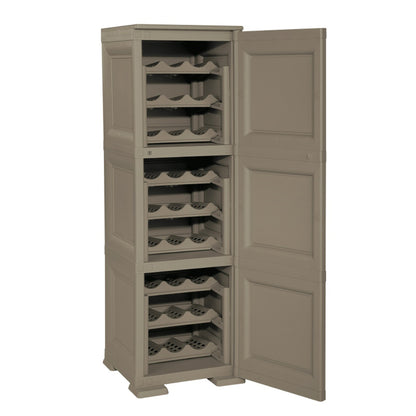 Mueble Omnimodus Portabotellas Para 27 Botellas Modelo Wengé_3
