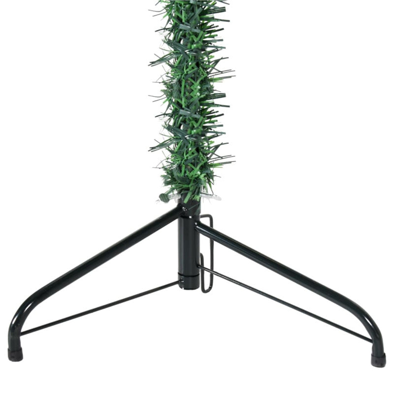 Vidaxl Medio Árbol De Navidad Artificial Con Soporte Verde 180 Cm_5