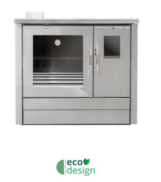 Cocina Tradicional De Leña Modelo Me16 Inox Pv_0