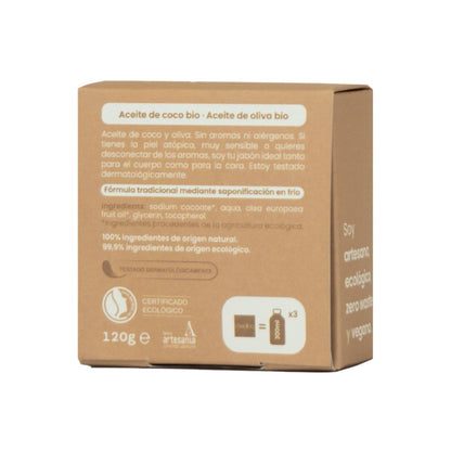 Jabón Eco sin perfume, 120g Essabó