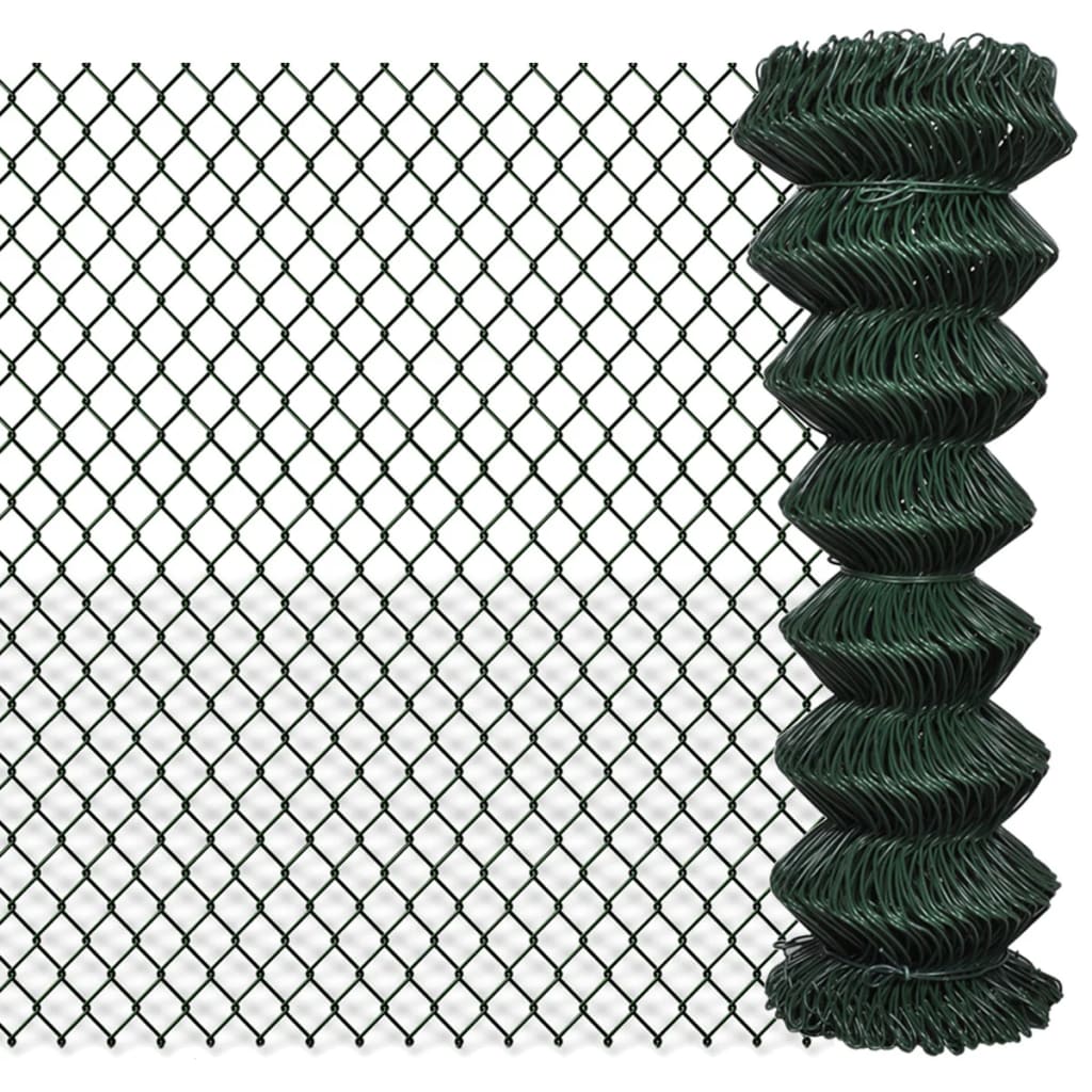 Valla De Tela Metálica Acero Verde 1,25x25 M / Vetonek_2