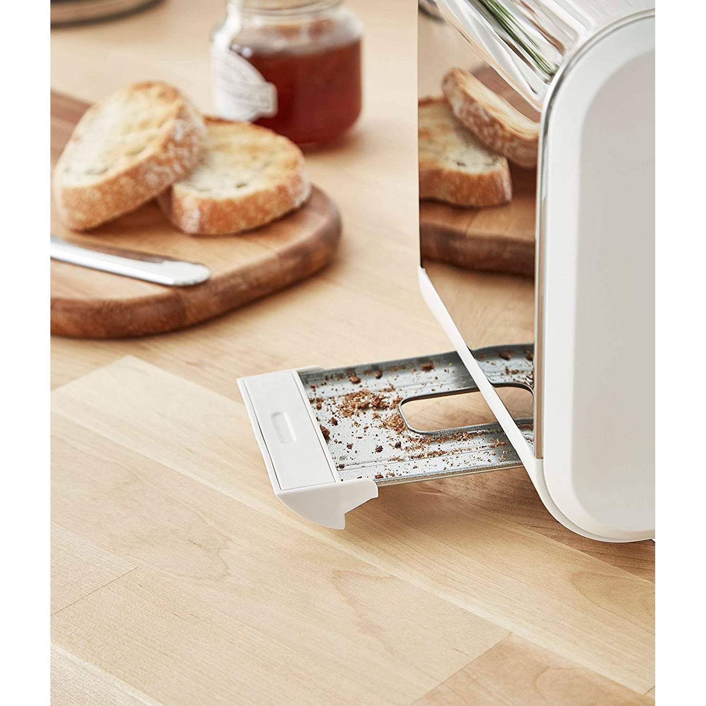 Swan Nordic Tostadora Pan Ranura Ancha 2 Rebanadas, 3 Funciones, 6 Niveles, Diseño Moderno, St14610whtneu, Blanco 900w_4