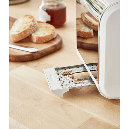 Swan Nordic Tostadora Pan Ranura Ancha 2 Rebanadas, 3 Funciones, 6 Niveles, Diseño Moderno, St14610whtneu, Blanco 900w_4