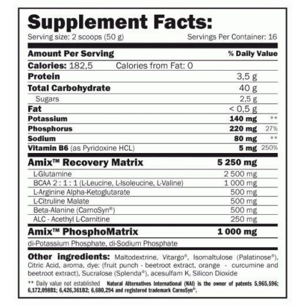 Iso-lyn Recovery 800 Gr