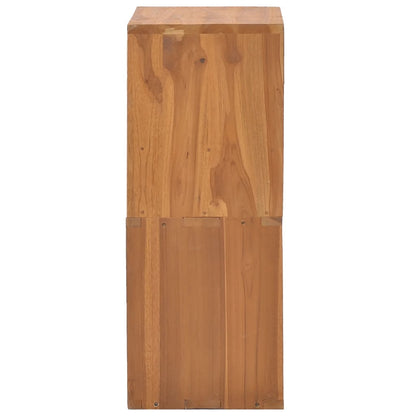 Mueble De Almacenaje Madera Maciza De Teca 40x30x76 Cm_3