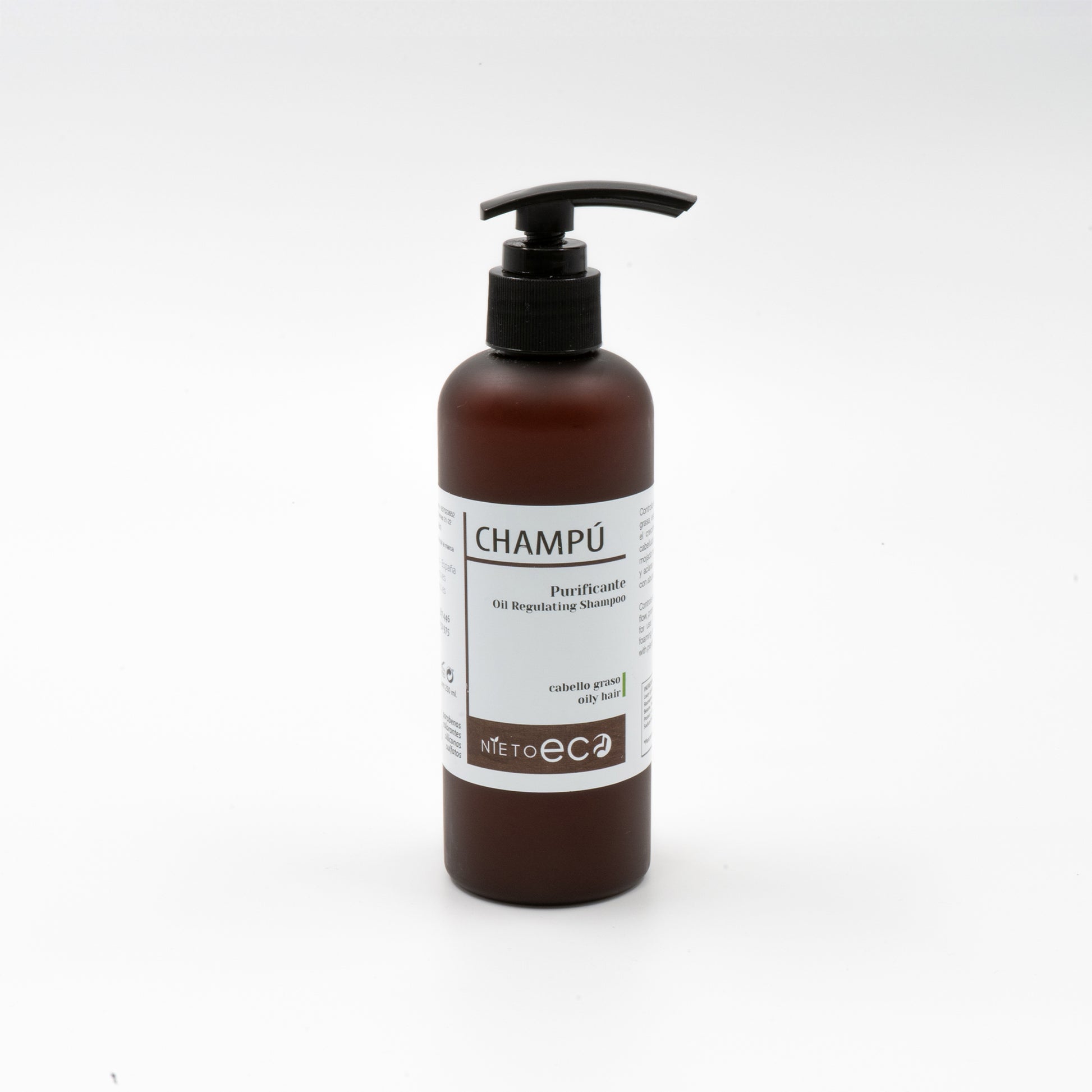 Champú Purificante Cabello Graso 250ml Nieto Eco_0