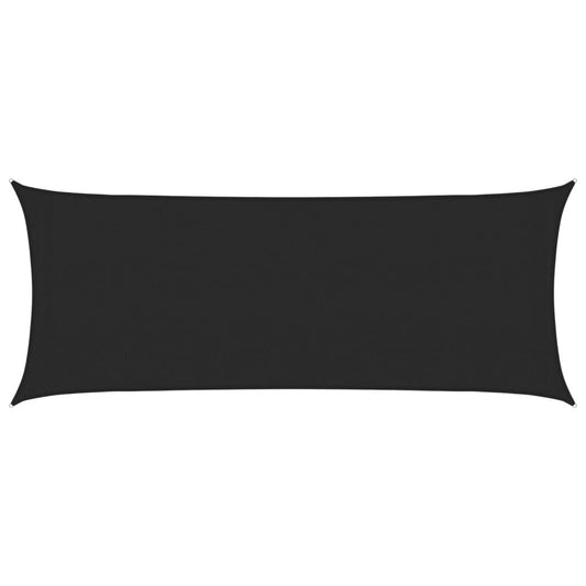 Vidaxl Toldo De Vela Negro Hdpe 160 G/m² 2x4,5 M_0