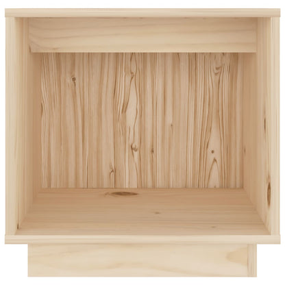 Mesitas De Noche 2 Uds Madera Maciza De Pino 40x30x40 Cm_3