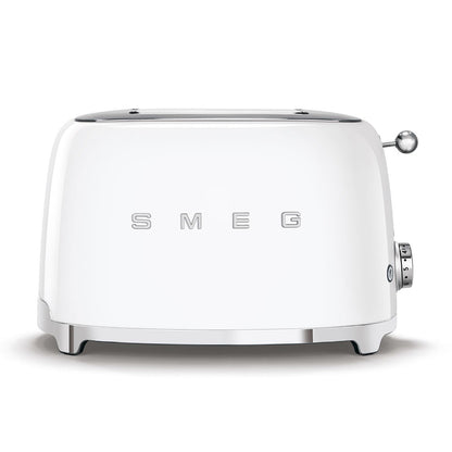 Tostador SMEG 2 ranuras 50's Style blanco