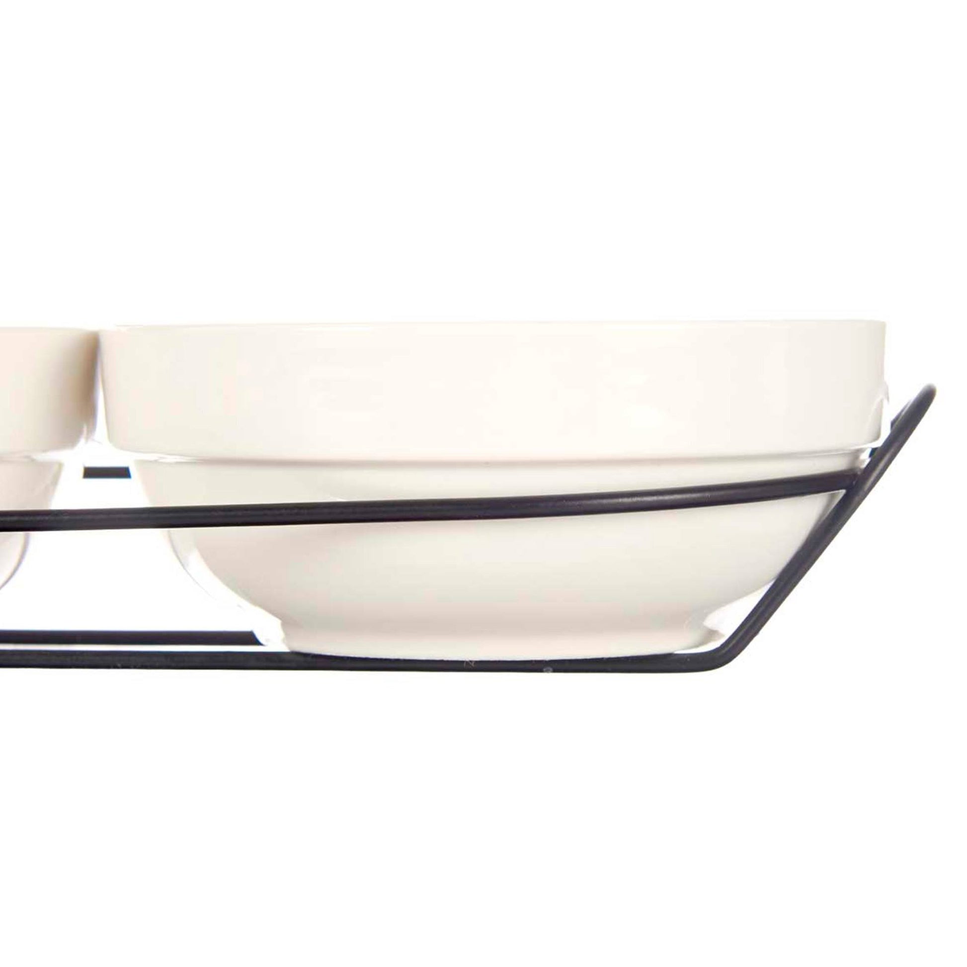 Set 3 Bols Porcelana Blanca 350ml C Supo Colección Vessia