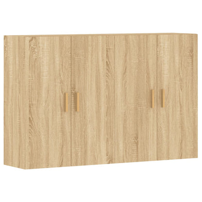 Armarios De Pared 2 Uds Madera De Ingeniería Roble Sonoma_1
