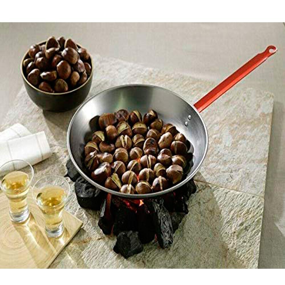 Sarten Pulida Castañera 26 Cm