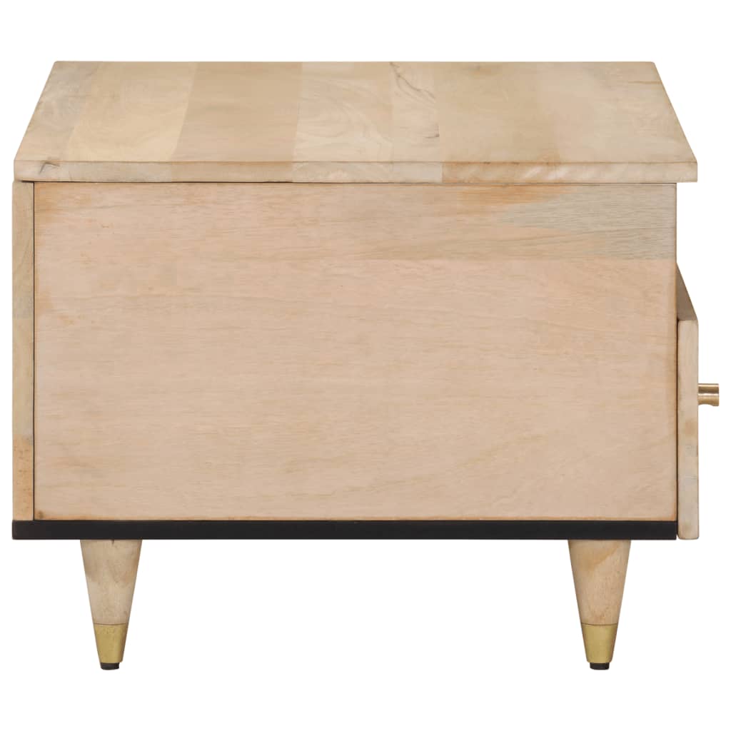 Mesa De Centro De Madera Maciza Mango 80x54x40 Cm_2