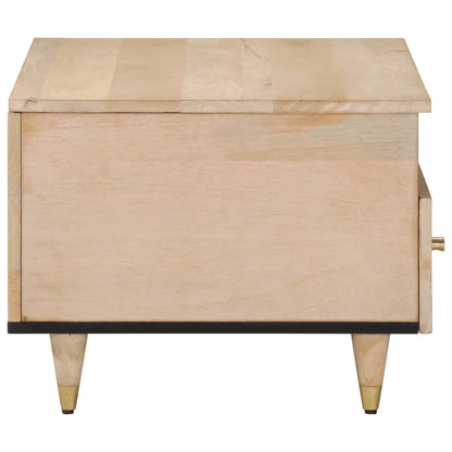 Mesa De Centro De Madera Maciza Mango 80x54x40 Cm_2