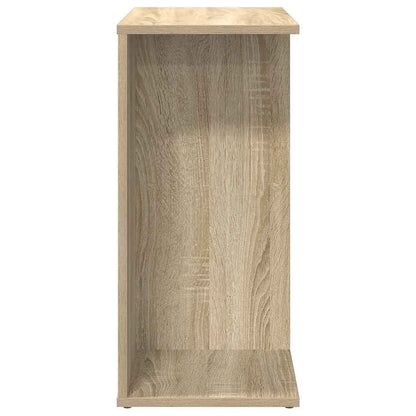 Mesita De Noche Madera De Ingeniería Roble Sonoma 46,5x29x61 Cm_3