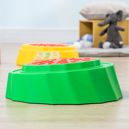 Outsunny Juego De 8 Piezas Viga De Equilibrio Para Niños De 3-6 Años Carga 50 Kg_3