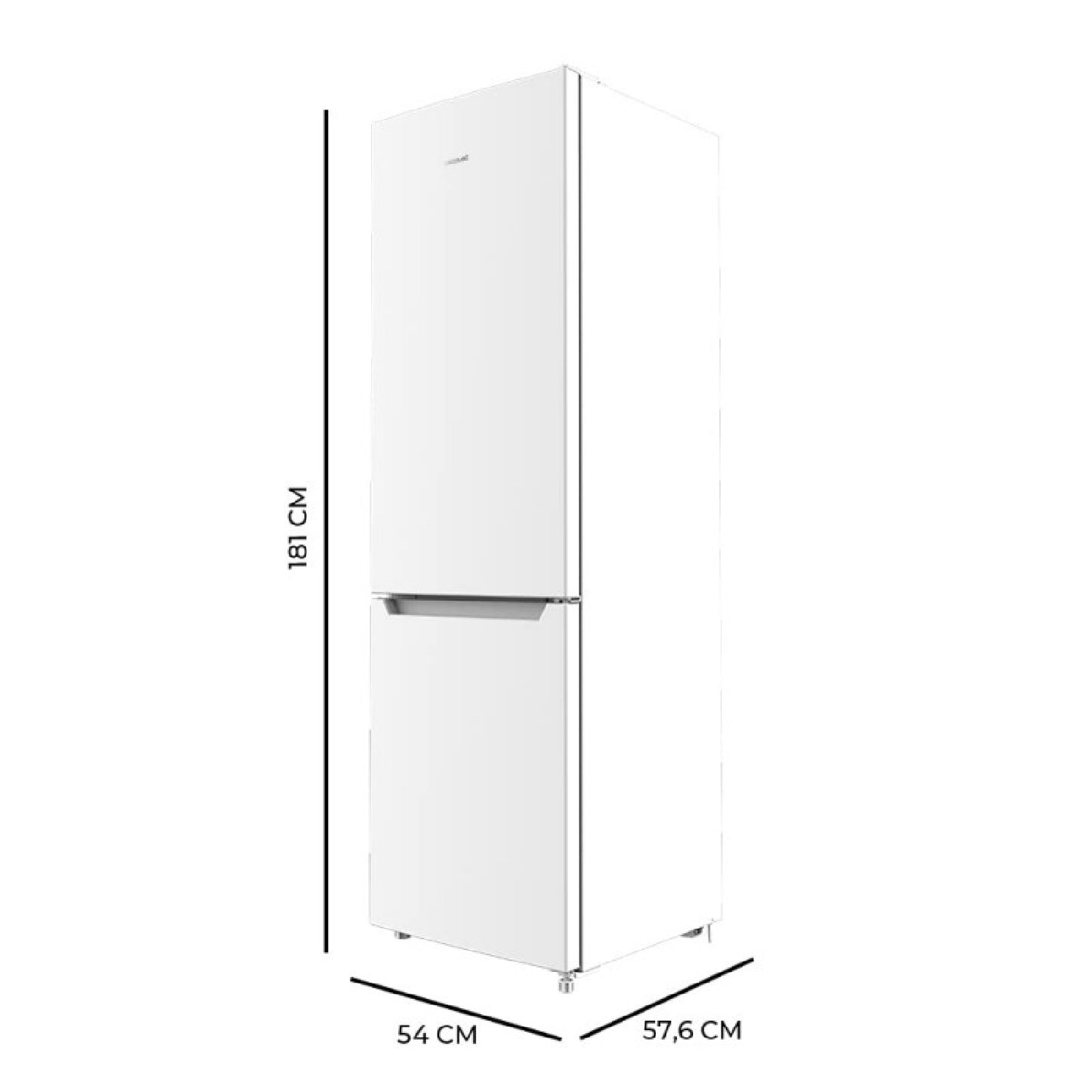 Cecotec Frigorífico Combi Bolero Coolmarket Combi 250 White D_1
