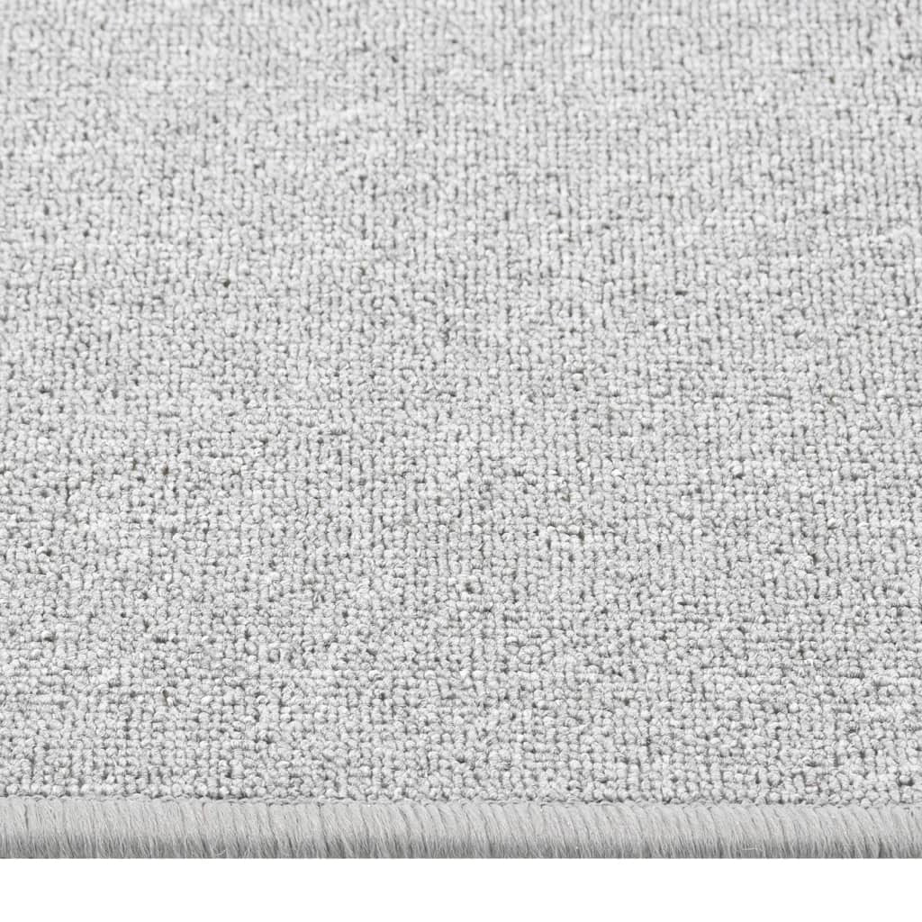 Vidaxl Alfombra De Pasillo Gris Claro 50x150 Cm_3