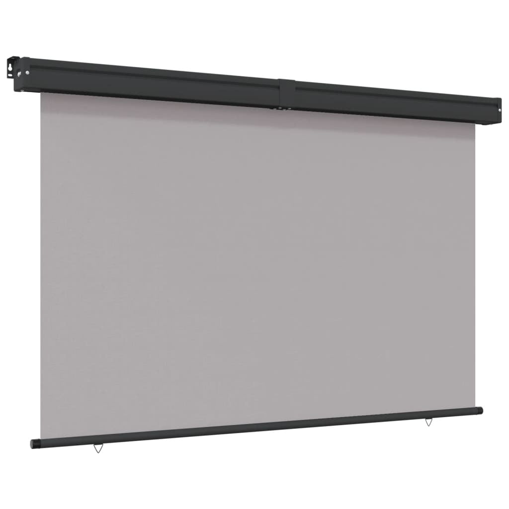 Vidaxl Toldo Lateral De Balcón Gris 175x250 Cm_0