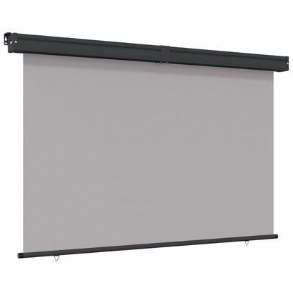 Vidaxl Toldo Lateral De Balcón Gris 175x250 Cm_0
