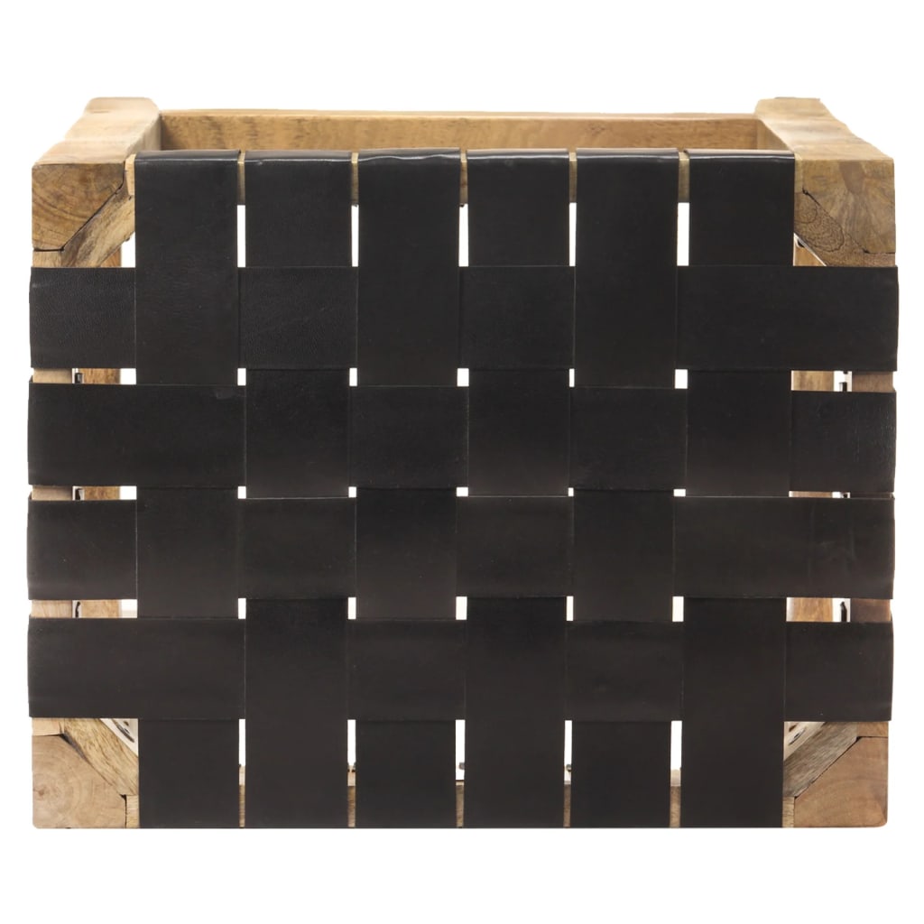 Taburetes De Cocina 2 Unidades Cuero Auténtico Negro 75 Cm_2