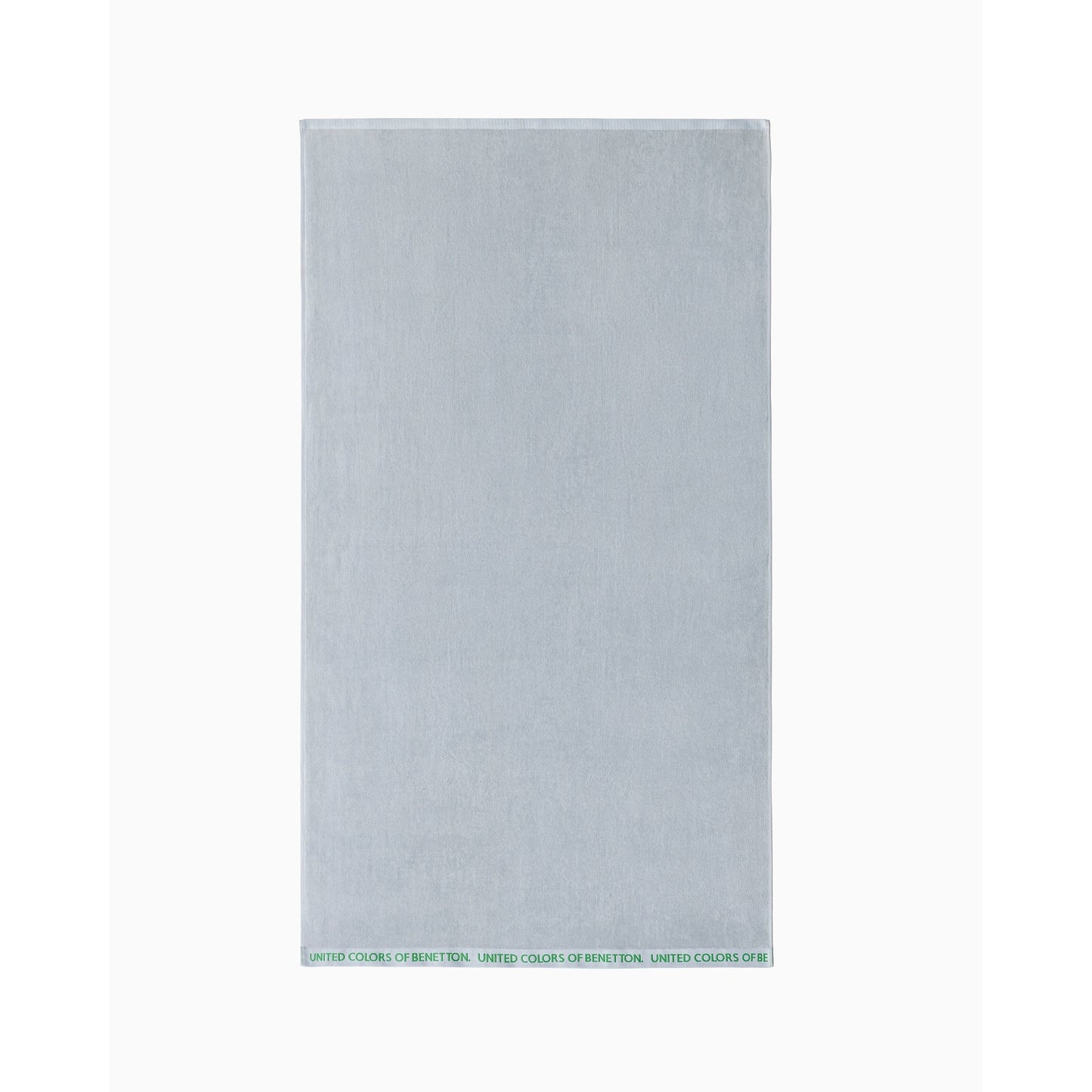 Toalla De Playa 90x160cm 380gsm 100% Algodón Velour Gris Con Logo Neutral Be_1