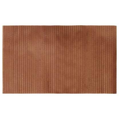 Vidaxl Alfombra Rectangular Bambú Marrón 60x100 Cm_0