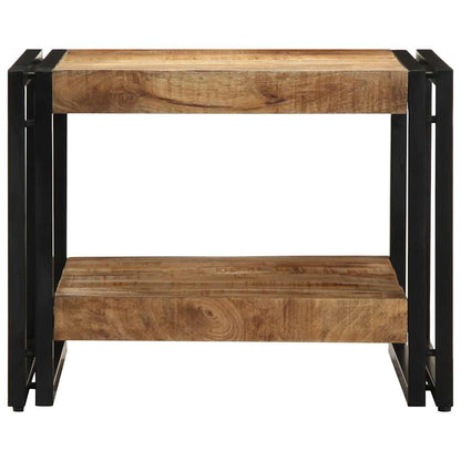 Mesa De Centro 50x50x38 Cm Madera Maciza De Mango_2