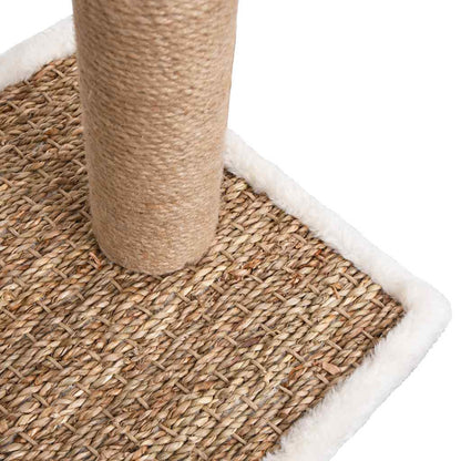 Vidaxl Árbol Para Gatos Con Cepillo De Aseo Y Poste Rascador_5