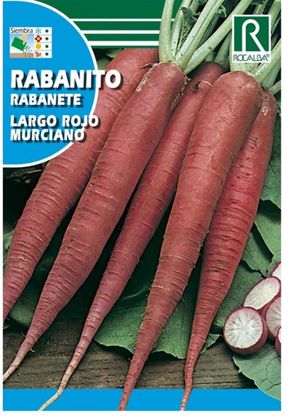 Semillas Rabanito Largo Muriano 10g_0