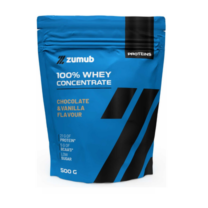 Zumub 100% Whey Concentrate 500 G  - Chocolate-Vainilla