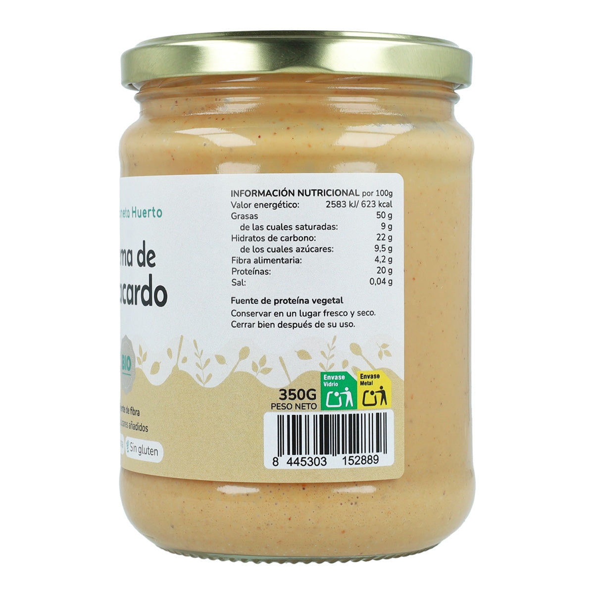 Crema de Anacardo ECO Planeta Huerto 350 g
