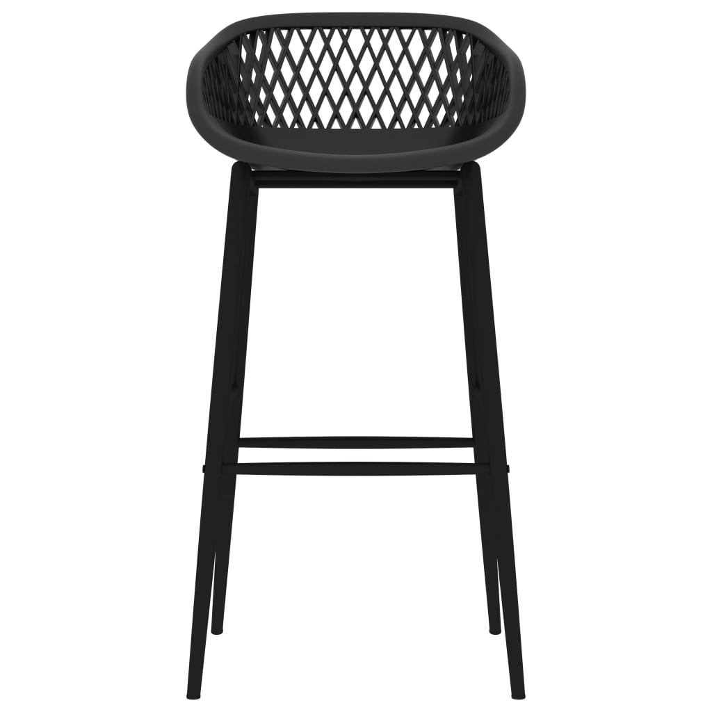 Taburetes De Cocina 4 Unidades Negro_1