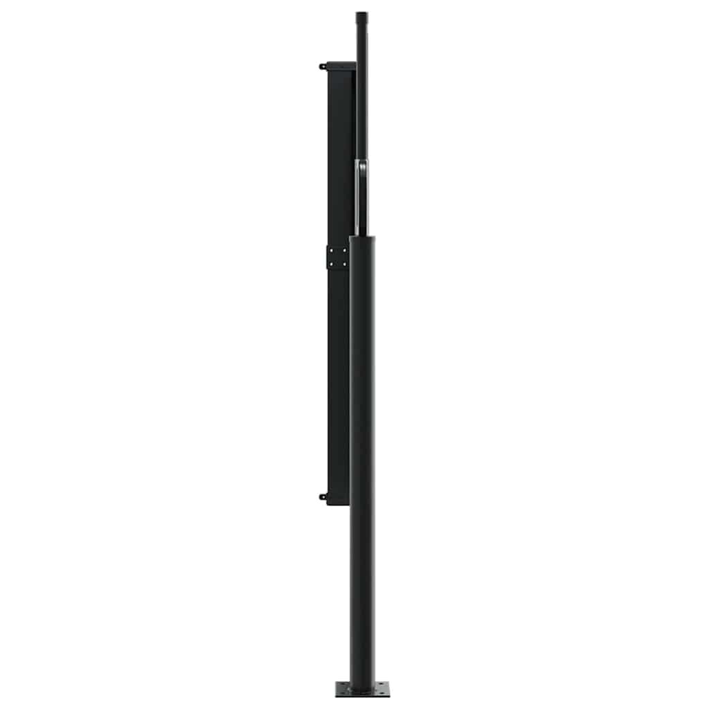 Vidaxl Toldo Lateral Retráctil Marrón 120x600 Cm_3