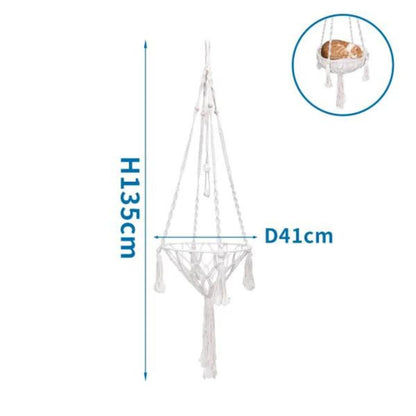 Hamaca de algodón para gatos Nobleza