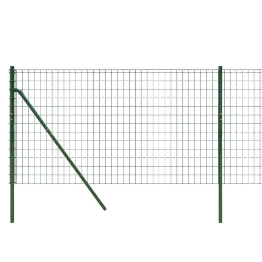 Cerca De Alambre De Acero Galvanizado Verde 0,8x25 M / Vetonek_0