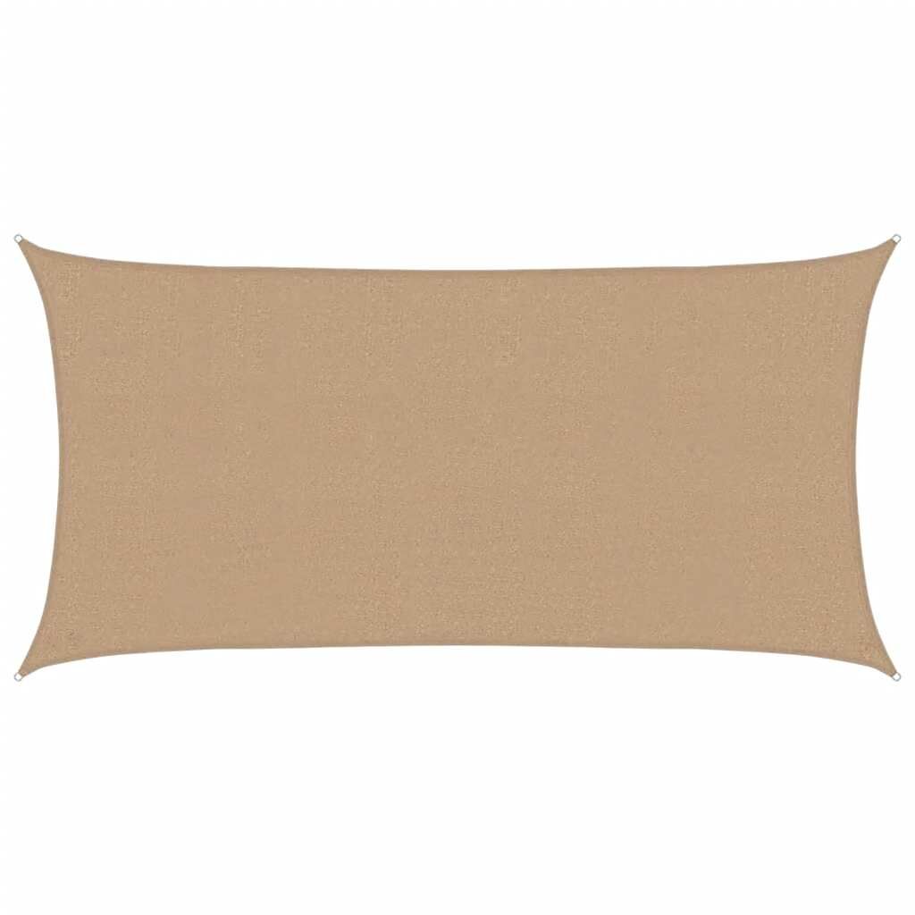Vidaxl Toldo De Vela Gris Taupe Hdpe 160 G/m² 2,5x4,5 M_0