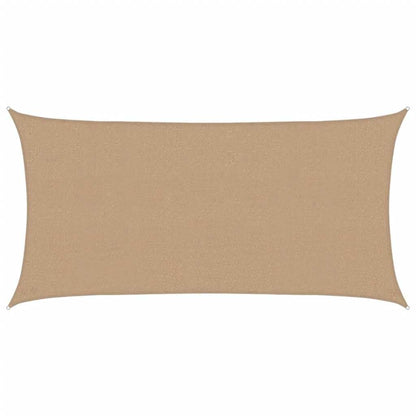 Vidaxl Toldo De Vela Gris Taupe Hdpe 160 G/m² 2,5x4,5 M_0