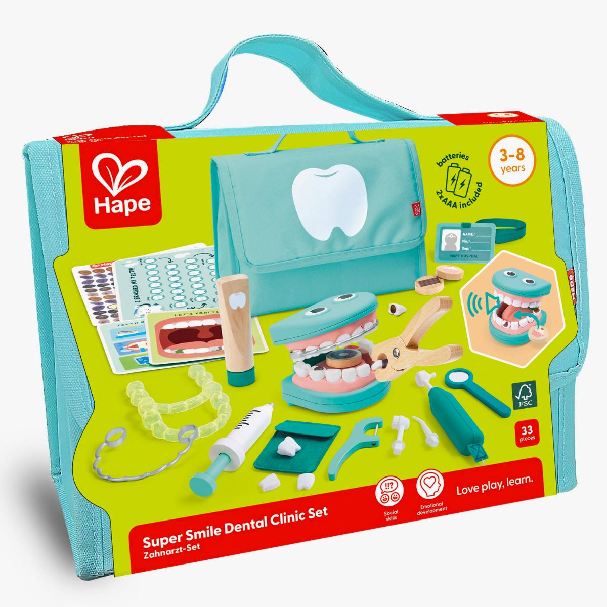 Juego Clínica Dental Super Smile Hape_2