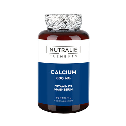 Nutralie Calcio 800mg + Vit D3 y Magnesio, 90 comprimidos