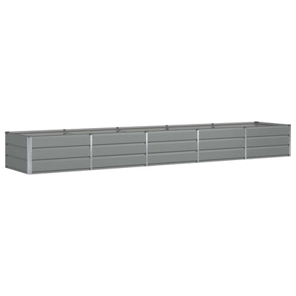 Jardinera Gris Claro 400 X 80 X 45 Cm Acero_0