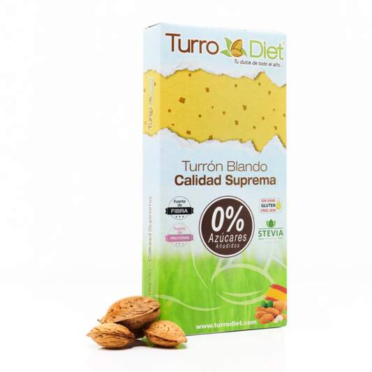 Turrón Blando Stevia 150 g Turro Diet