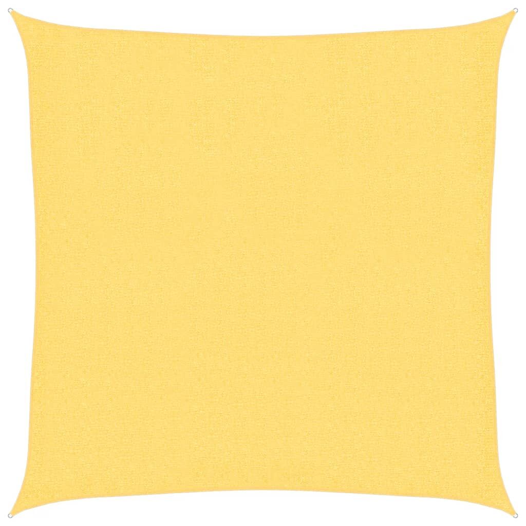 Vidaxl Toldo De Vela Hdpe Beige 160 G/m² 3x3 M_0