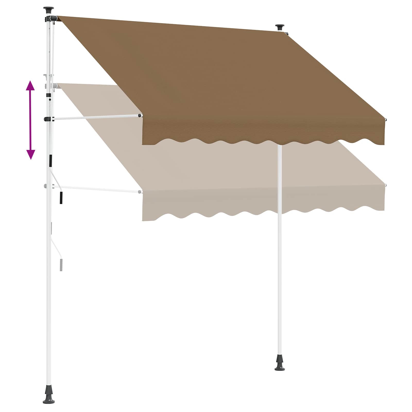 Toldo Retráctil Manual Beige 350 Cm_5